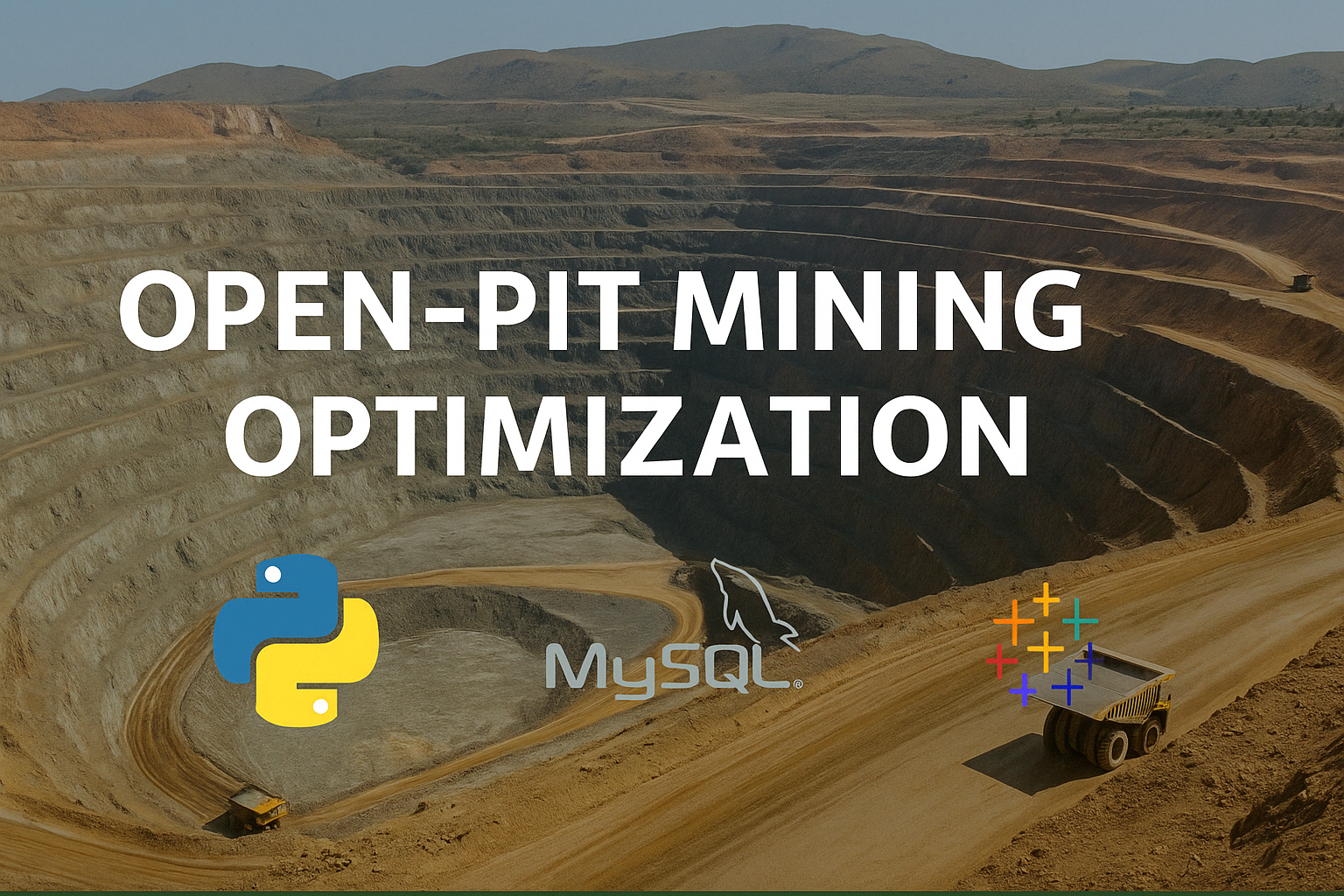 Open-Pit Mining Optimization Banner