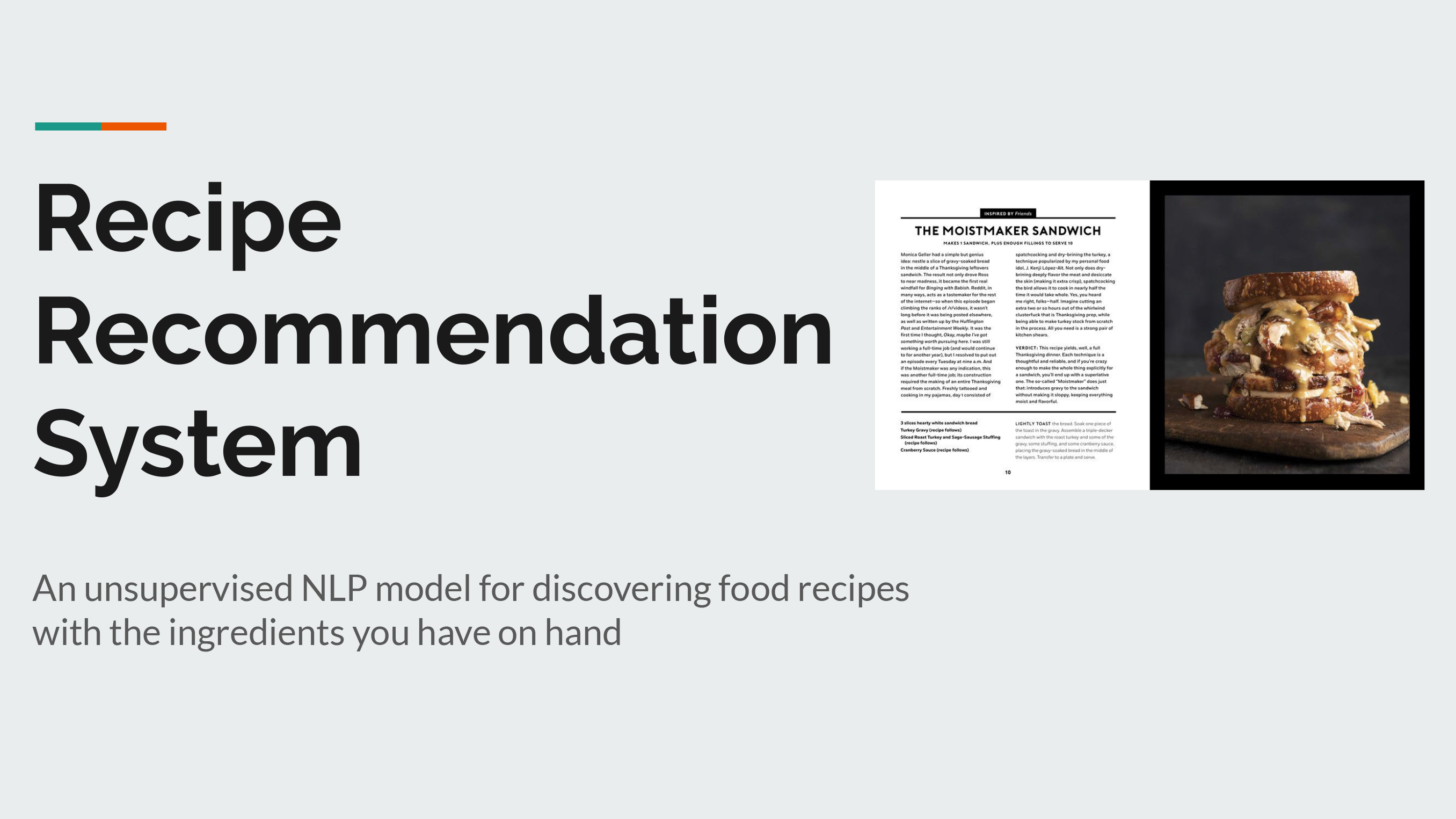 Recipe Recommender Image 1
